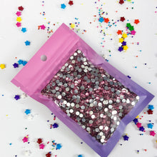 Load image into Gallery viewer, Resin Rhinestones Silver Bottom 1000 Count Bag
